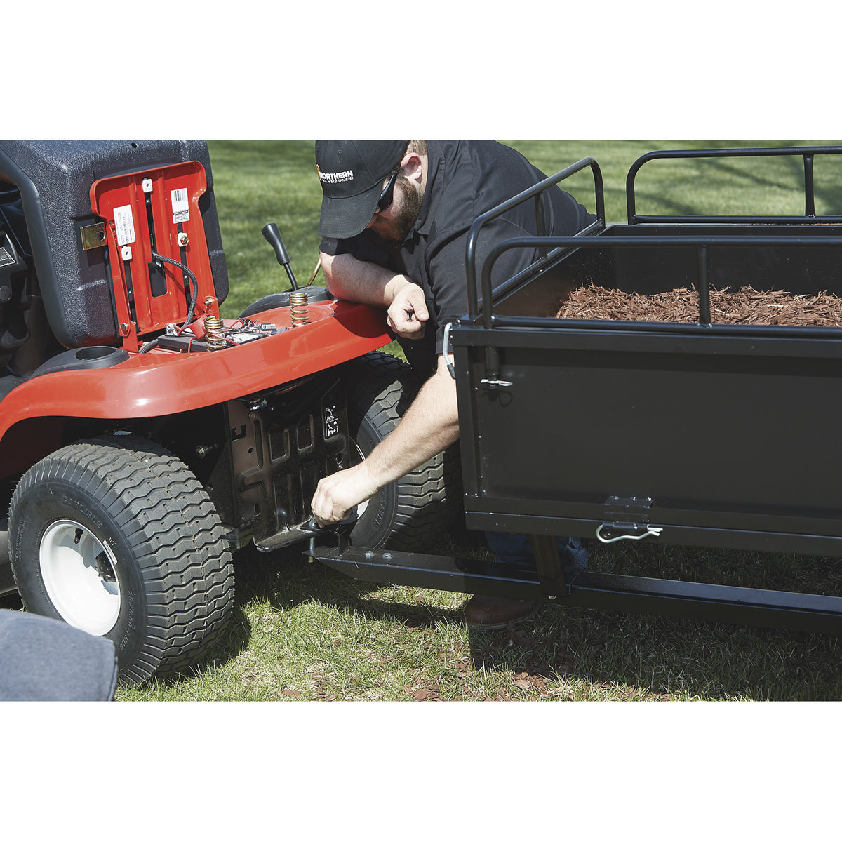 Steel ATV Trailer, 1,200-Lb. Capacity, 18 Cu. Ft. F260