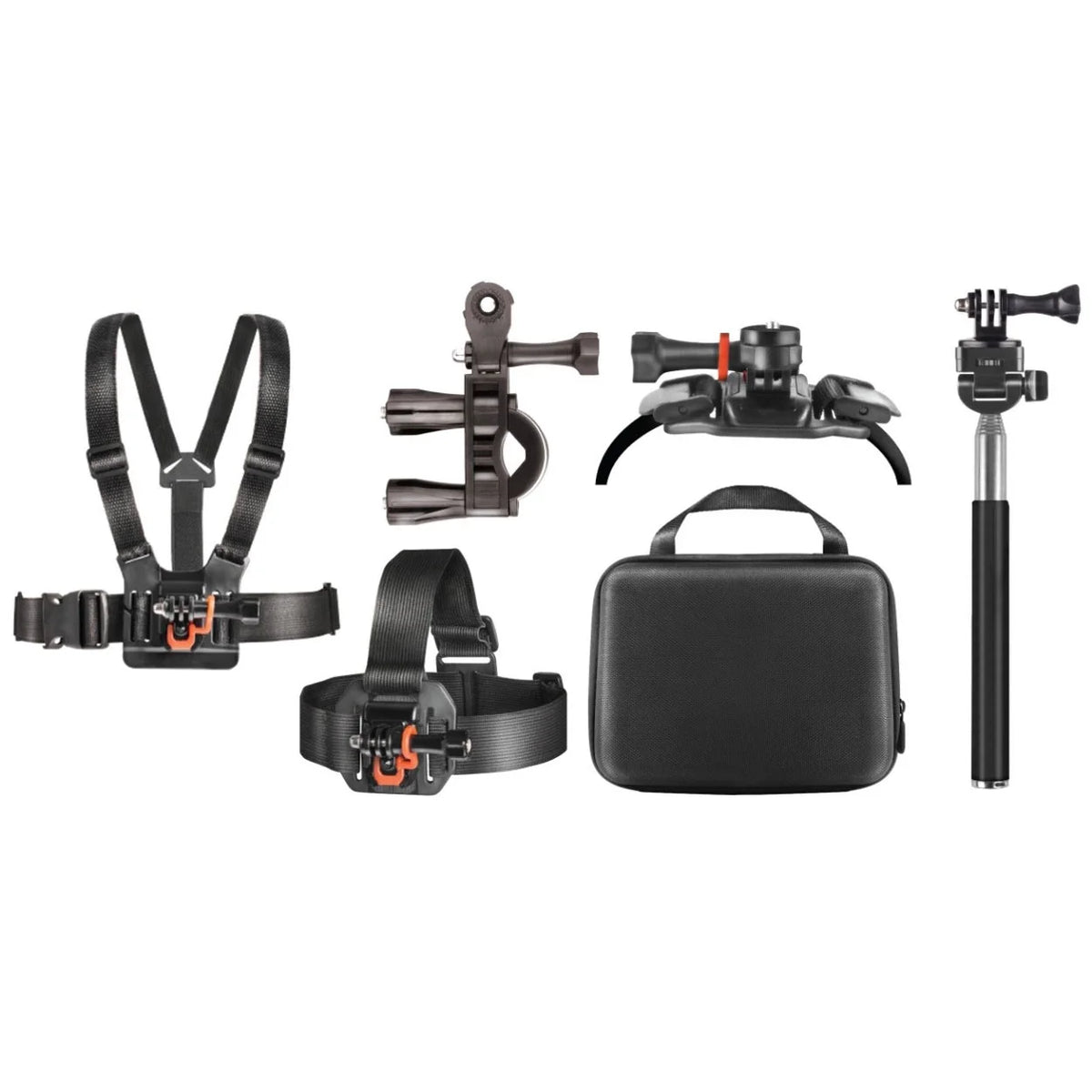 Action Camera with 64GB Accessory Bundle W957