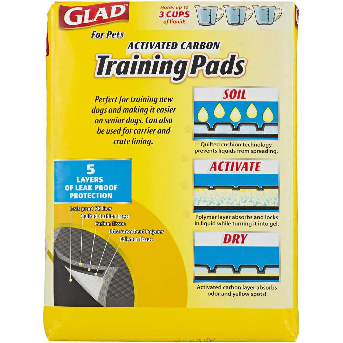 Training Pads Activated Carbon M23244