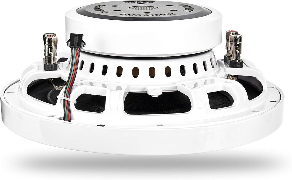 Marine Subwoofer Shallow 10" with Multicolor RGB Lights Pack of 2 R4809