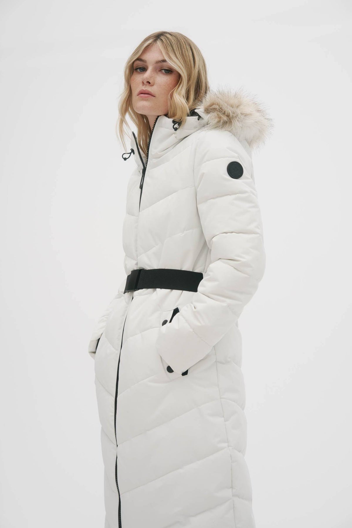 Winter White Coat C14522