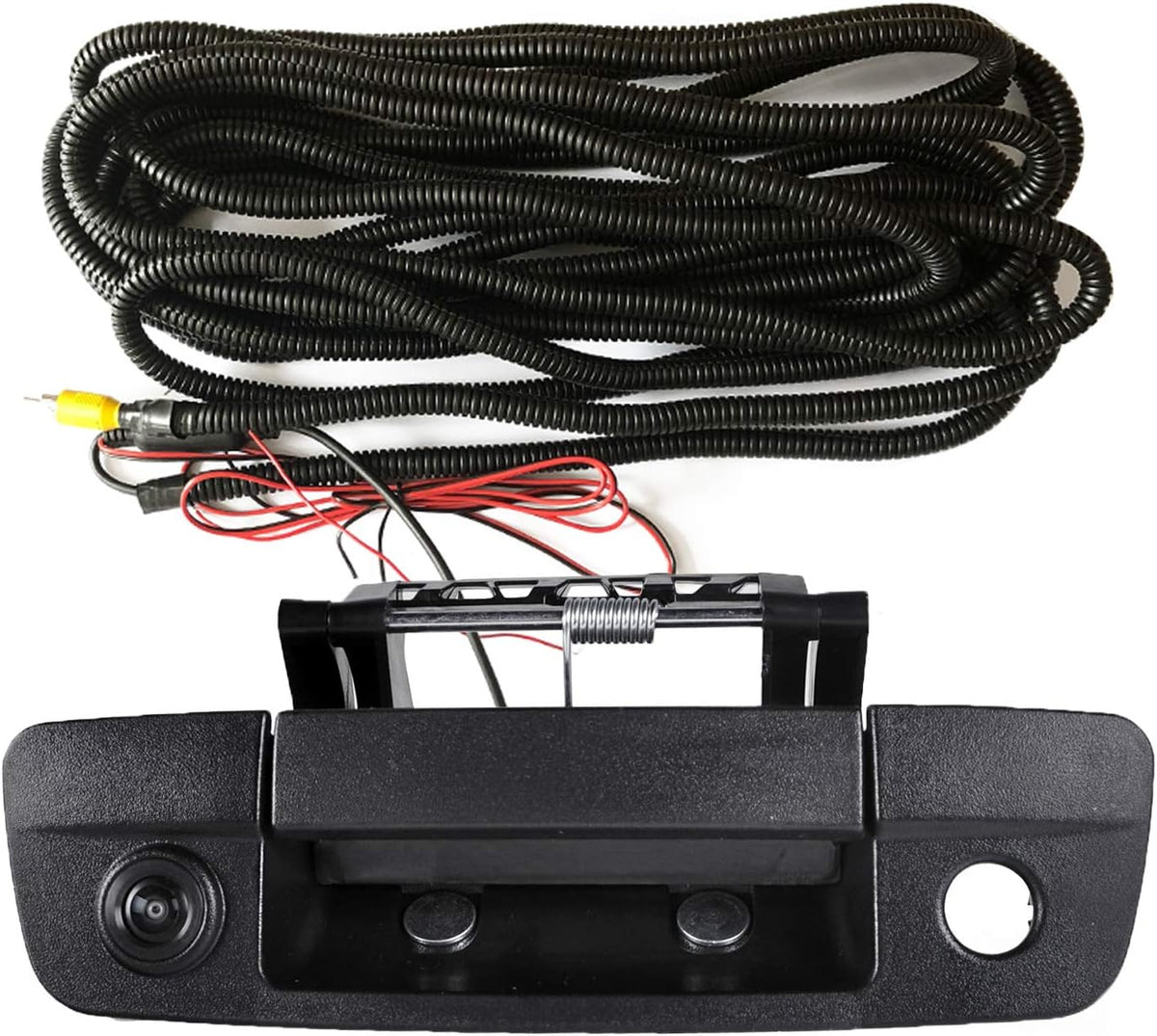 Black Tailgate Backup Reverse Handle with Camera R674