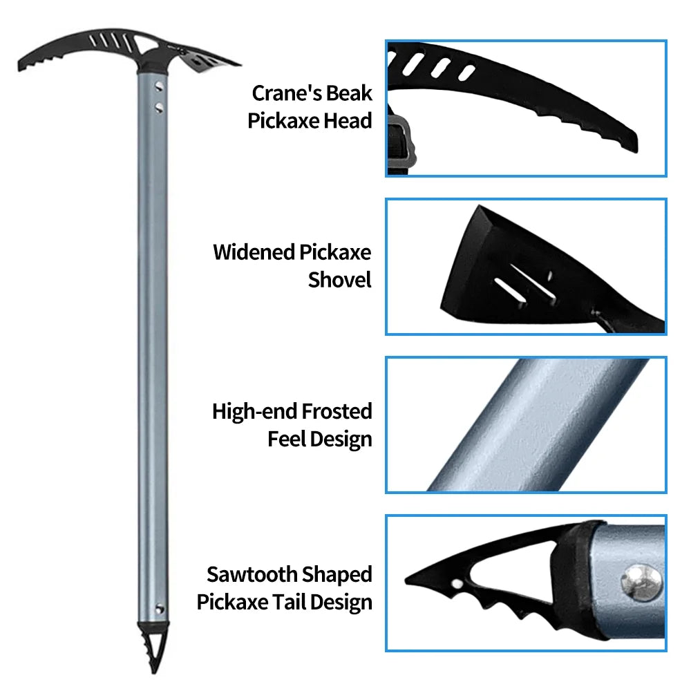 70cm Aluminum Alloy Ice Axe F62329