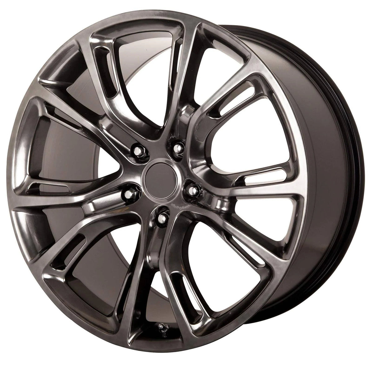 Silver 20x9 5x127 34mm Wheel Y50704