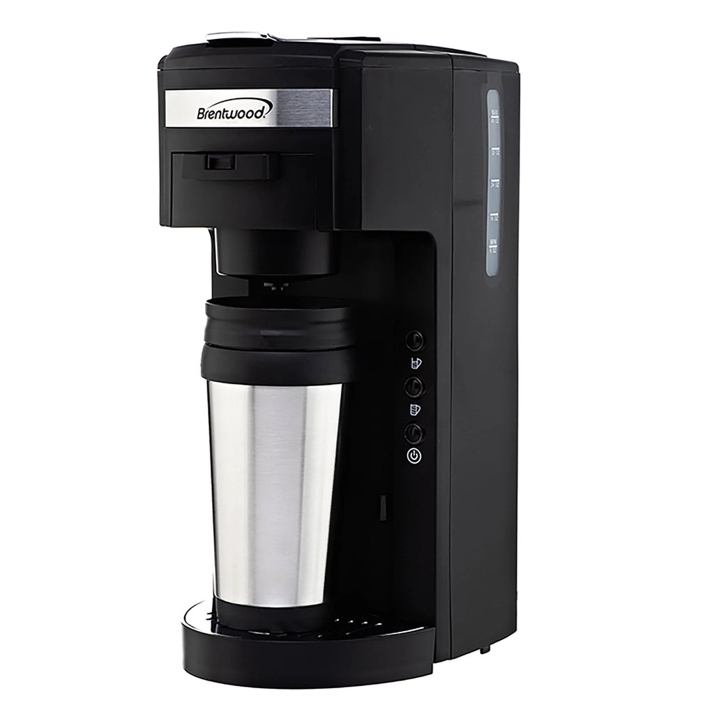 Black Single-Serve Coffee Maker Y7414