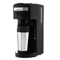 Black Single-Serve Coffee Maker Y7414