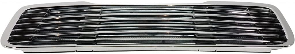Chrome Horizontal Bar Grille with Bug Screen R9653