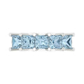 14k White Gold Eternity Band W464