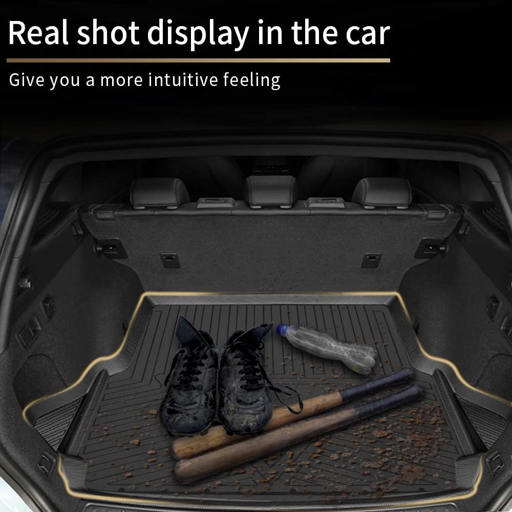 Black Waterproof Cargo Liner Mat Tray P960039