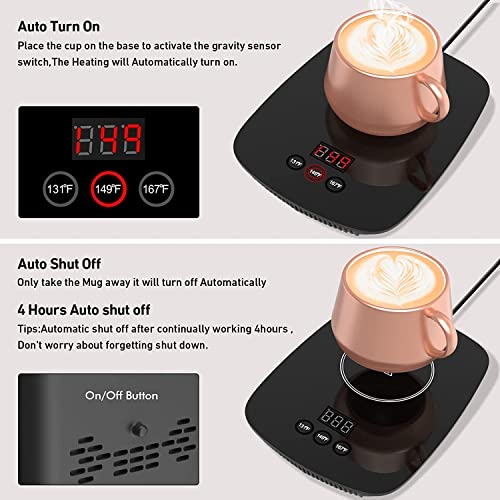 Electric Beverage Warmer with Adjustable Temperature H32758