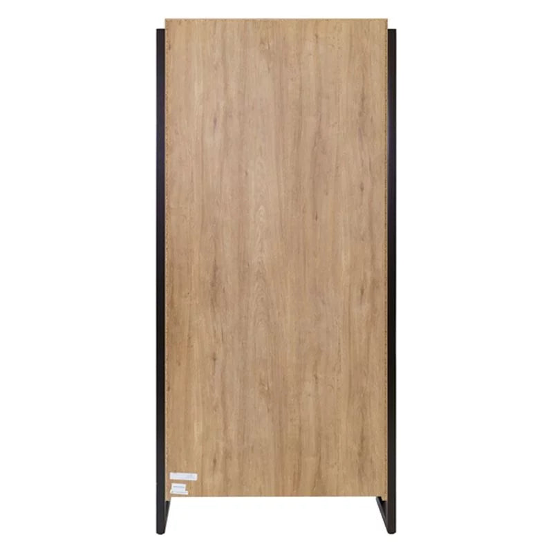 Modern Open Wood Laminate Bookcase N49256