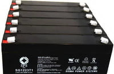 12V 2.3 Ah Replacement Battery (6 Pack) V988352