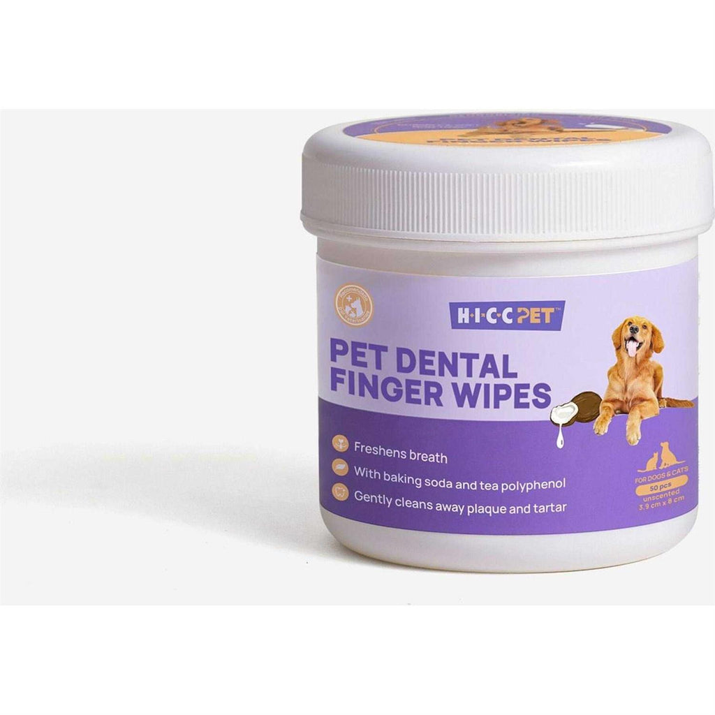 Dental Finger Wipes for Cats & Dogs 50 pc C412