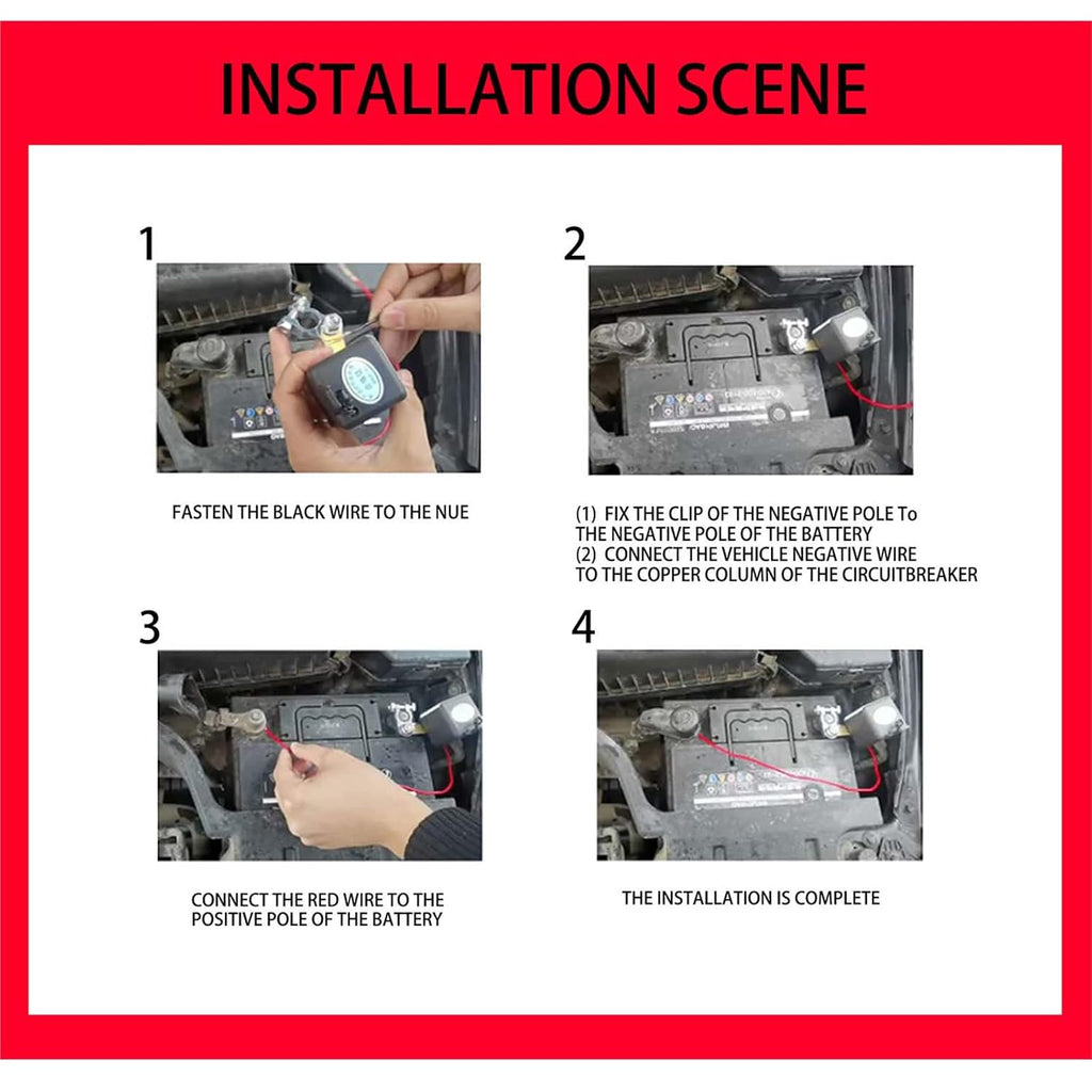 Remote Battery Disconnect Switch 12V 250A J486385