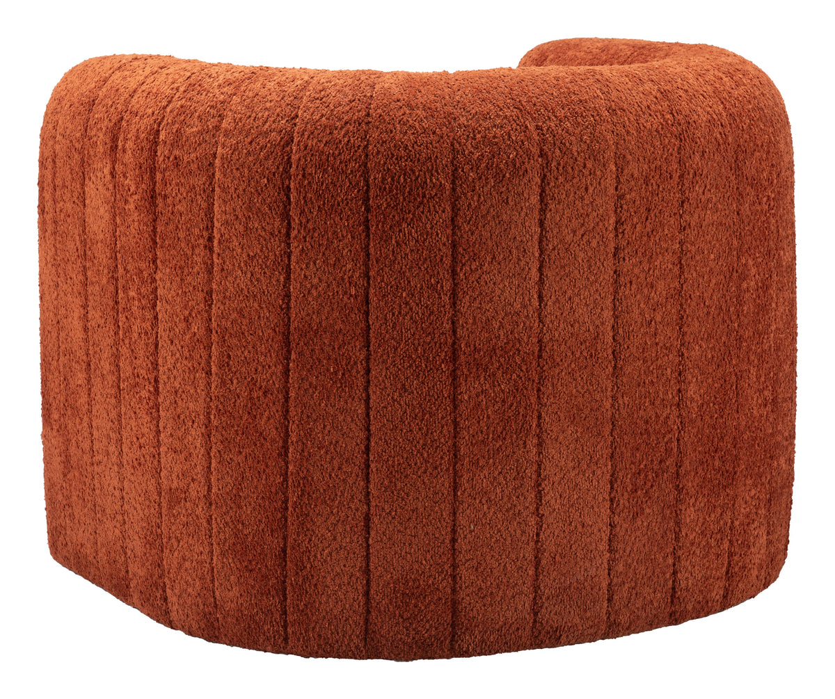 Burnt Orange Accent Chair T475347