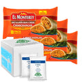 Spicy Jalapeno Bean & Cheese Chimichangas, 32 oz, 8 Count, Pack of 3 Q754