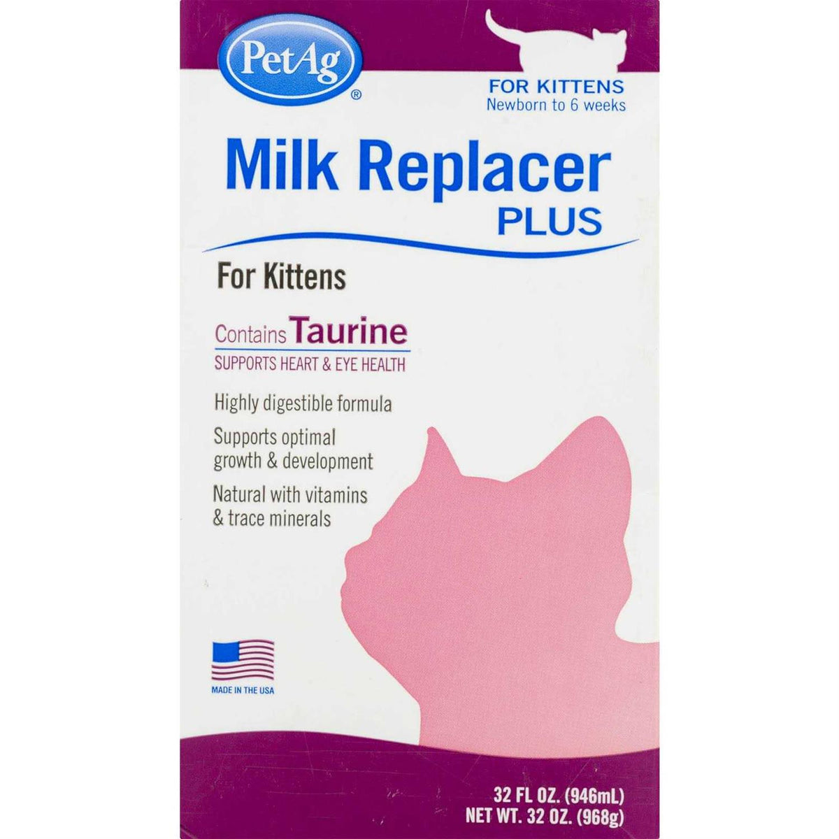Milk Replacer Plus Liquid for Cats and Kittens X371