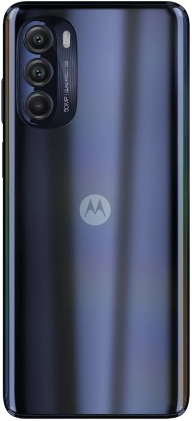 Steel Blue 128 GB 50MP Camera Unlocked Smartphone I1591