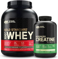 Double Rich Chocolate Whey Protein Powder with Unflavored Creatine Monohydrate B4544
