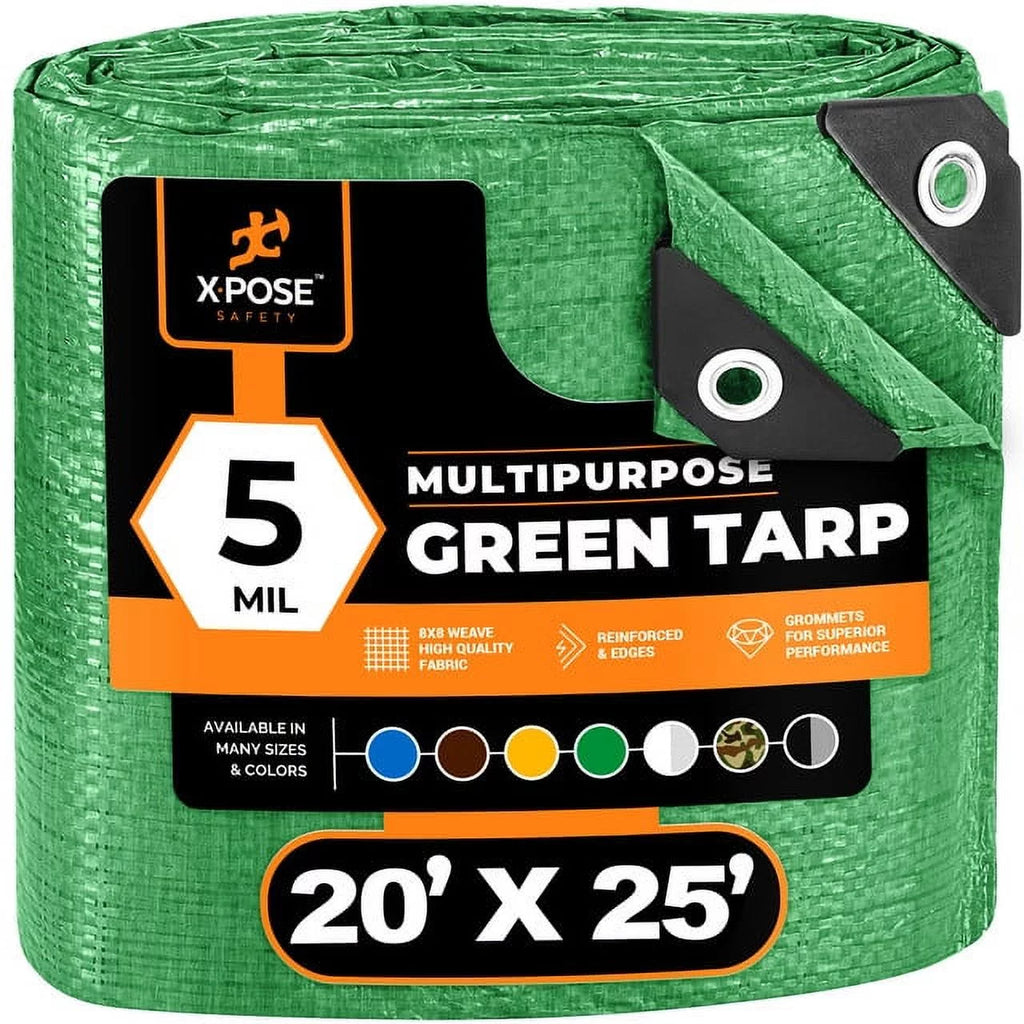 Blue 5' x 7' Waterproof Poly Tarp H962