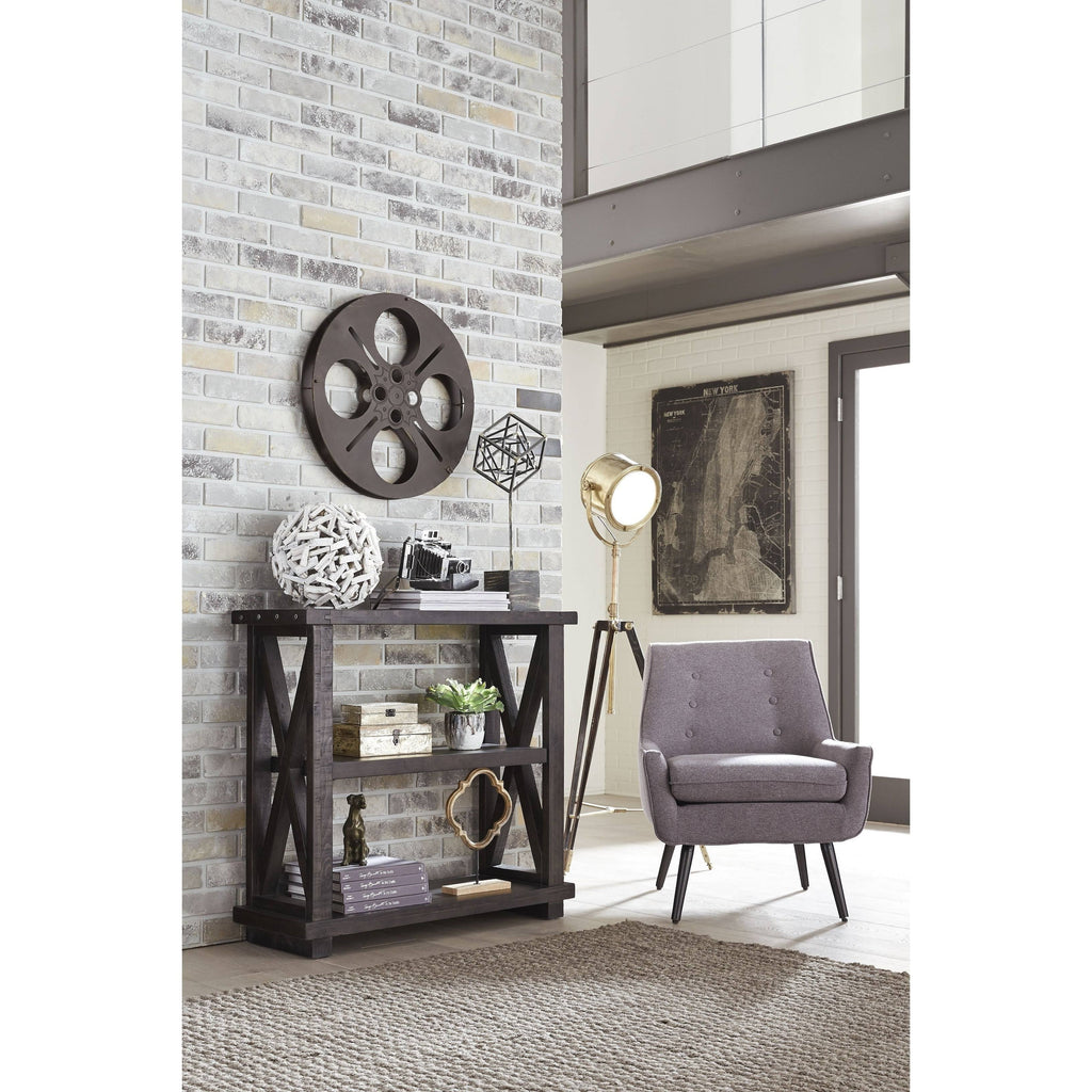 3 Shelf Solid Wood Bookshelf Y23188