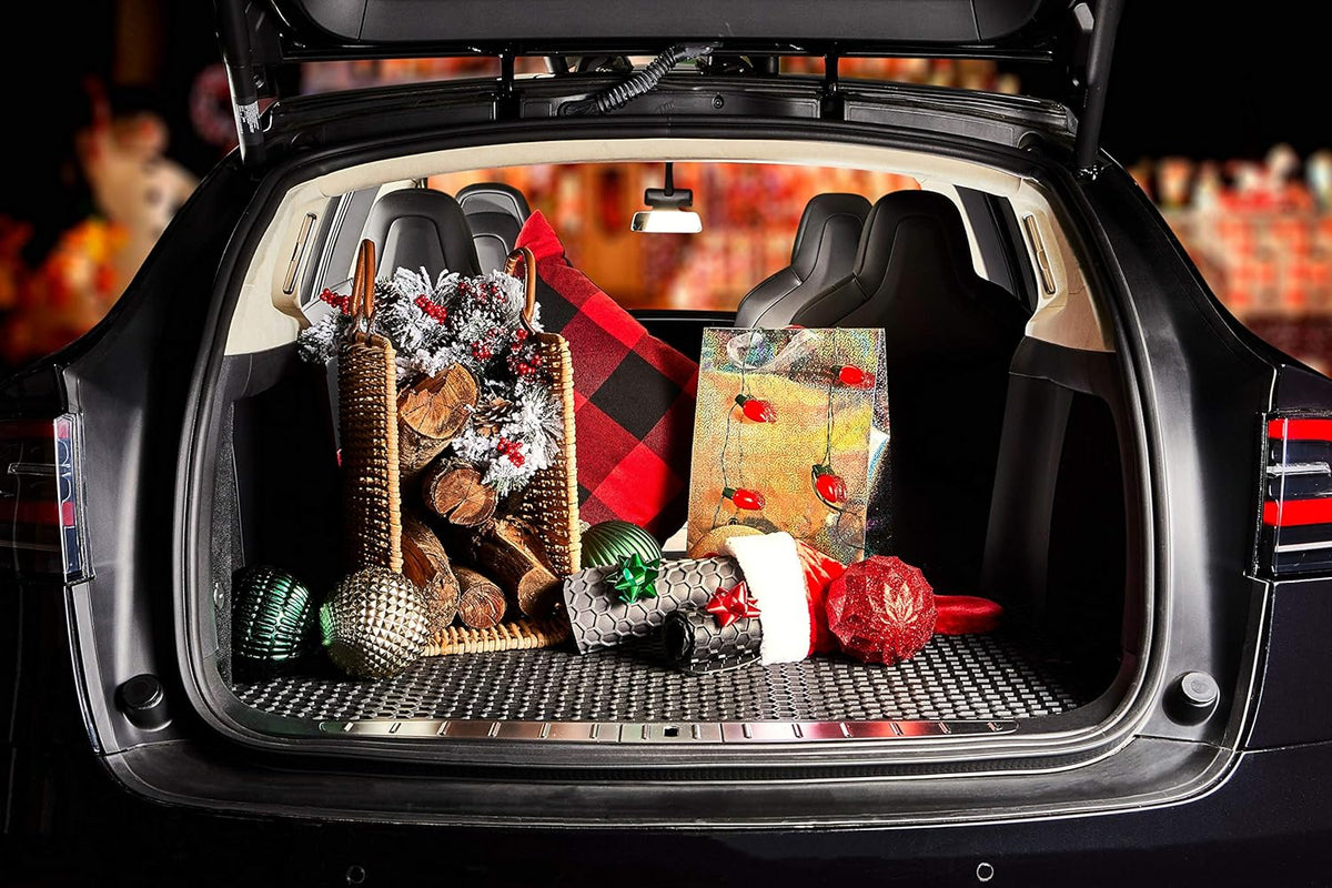 Black Rubber Cargo Mats V597