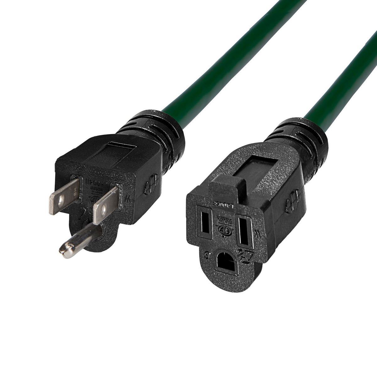 50 ft. 14/3 Gauge Outdoor Extension Cord, Green V447