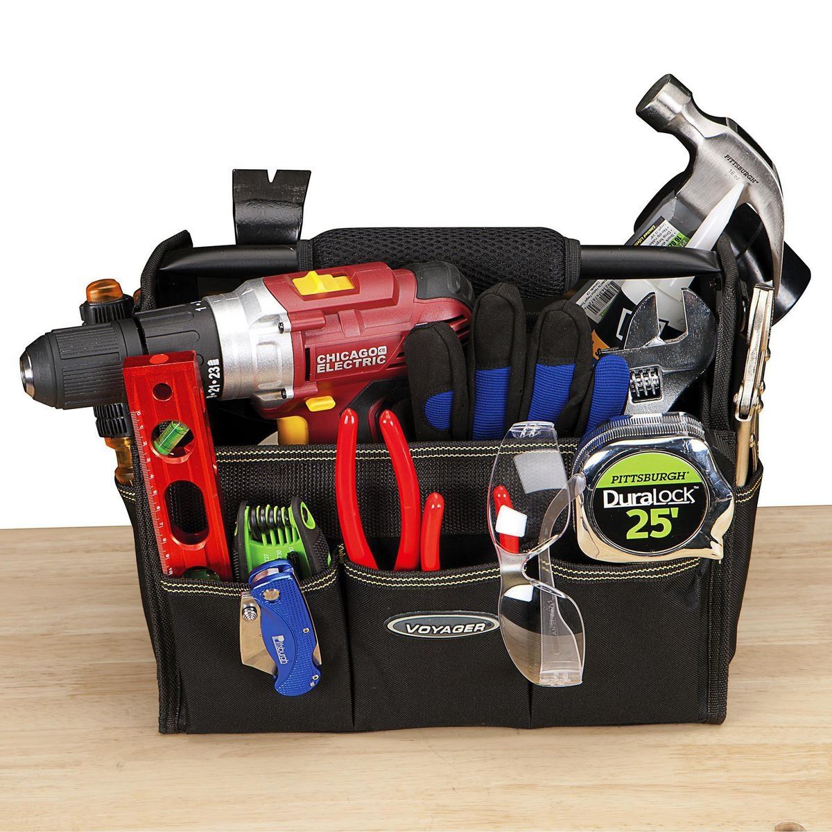 12 in. Tool Tote with 18 Pockets B19178