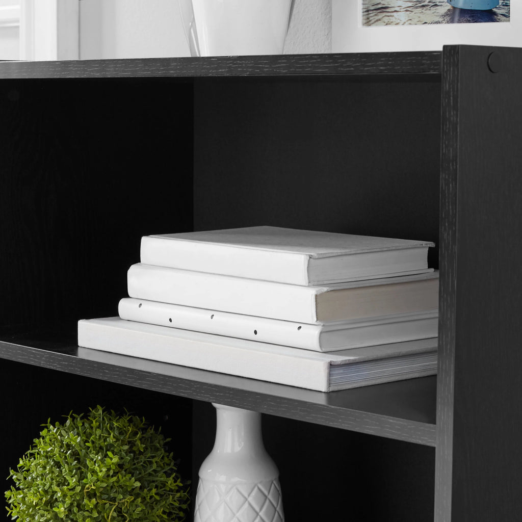 3-Shelf Bookcase with Adjustable Shelves I973
