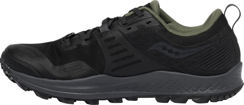 Black/Pine Men's Trail Running Shoes I748144