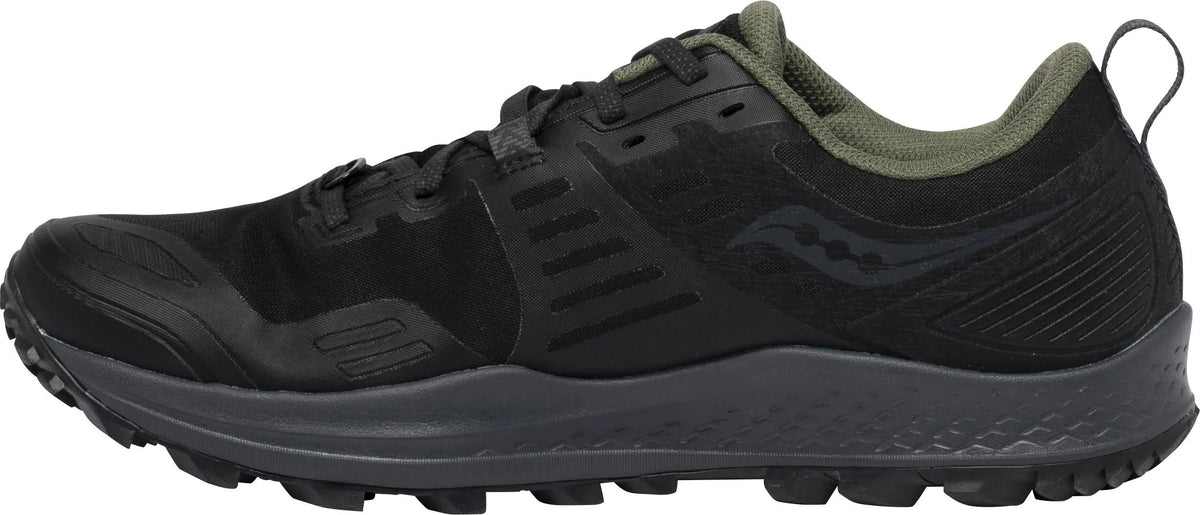 Black/Pine Men's Trail Running Shoes I748144