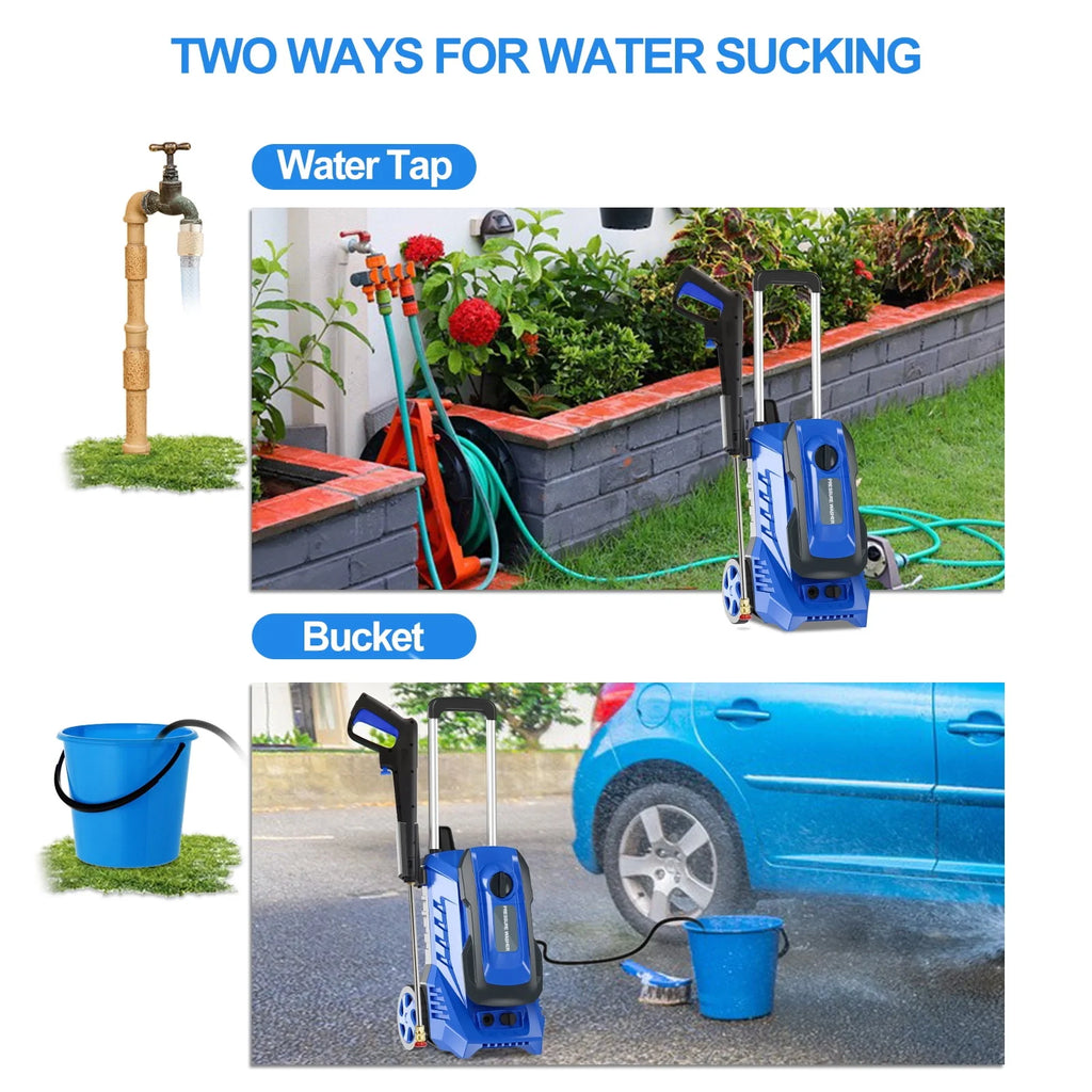 Electric Pressure Washer 3200Psi Max 2GPM with 4 Nozzle N69184
