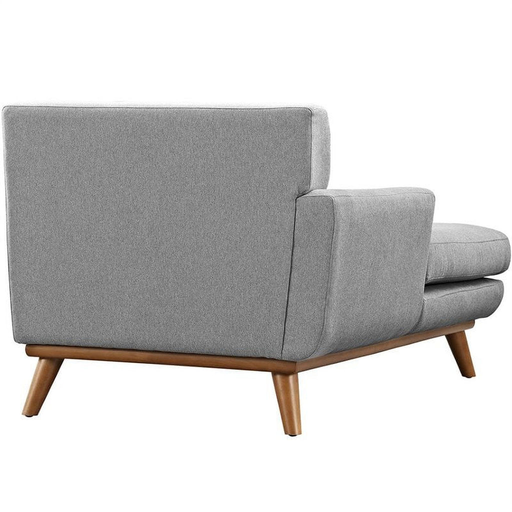 Left Arm Chaise Lounge in Expectation Gray R743