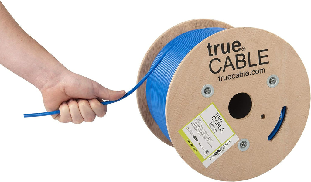 Blue 500ft Cat6 Riser UTP Bulk Ethernet Cable M3845