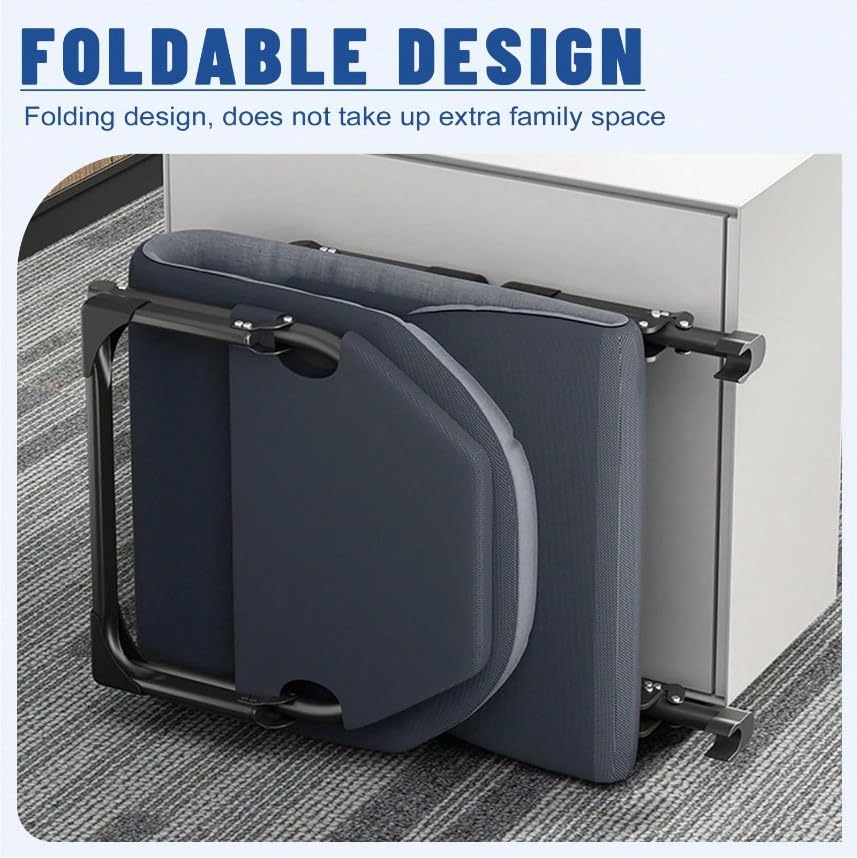 Portable Folding Camping Cot with Pillow Adjustable Backrest U308