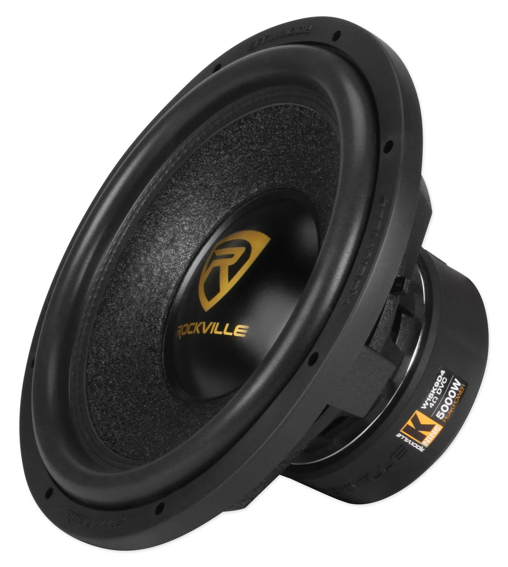15" Dual 4-Ohm Car Audio Subwoofer 1250w RMS A170316