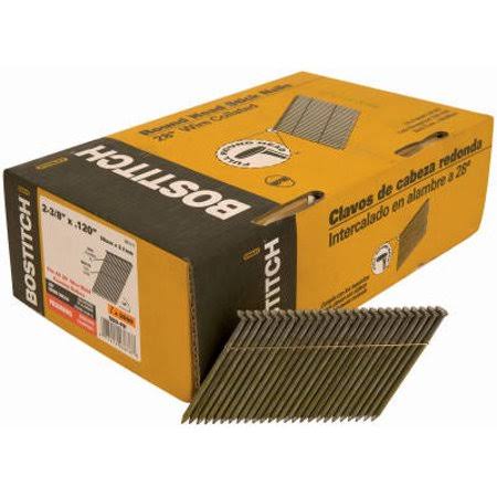 2-3/8 inch Galvanized Smooth Shank Framing Nails 2000 Pack W6060