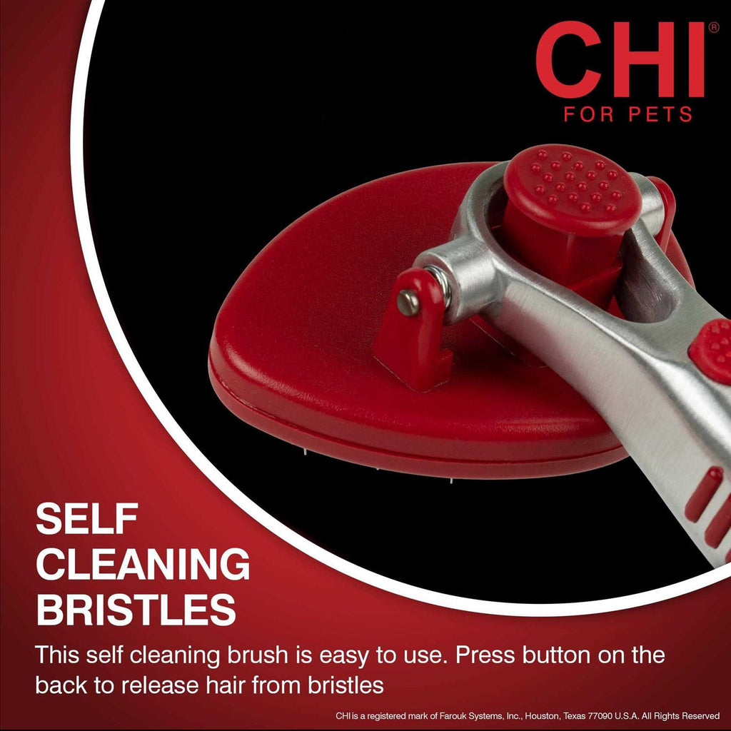 Self Cleaning Pivoting Cat Brush V48624
