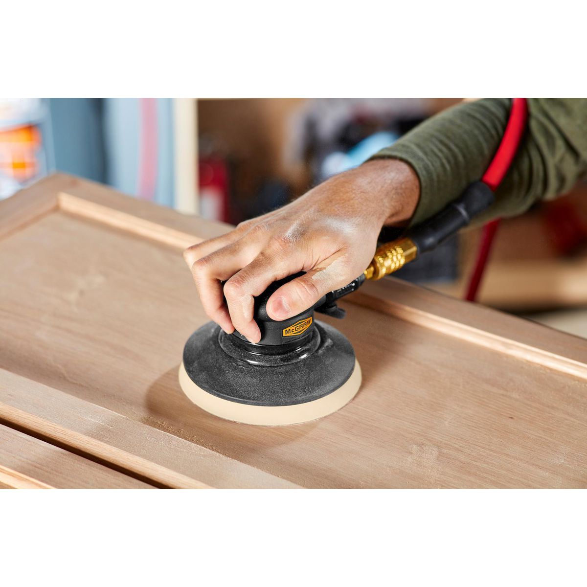 6 in. Random Orbit Air Sander H4995