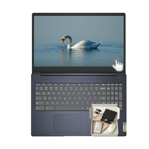 15.6 Inch FHD IPS Touchscreen Chromebook Laptop with 4GB RAM 256GB Storage Y337047