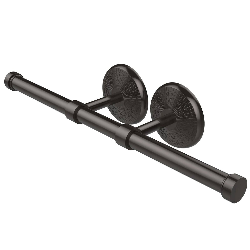 Oil Rubbed Bronze Double Roll Toilet Tissue Holder C41497