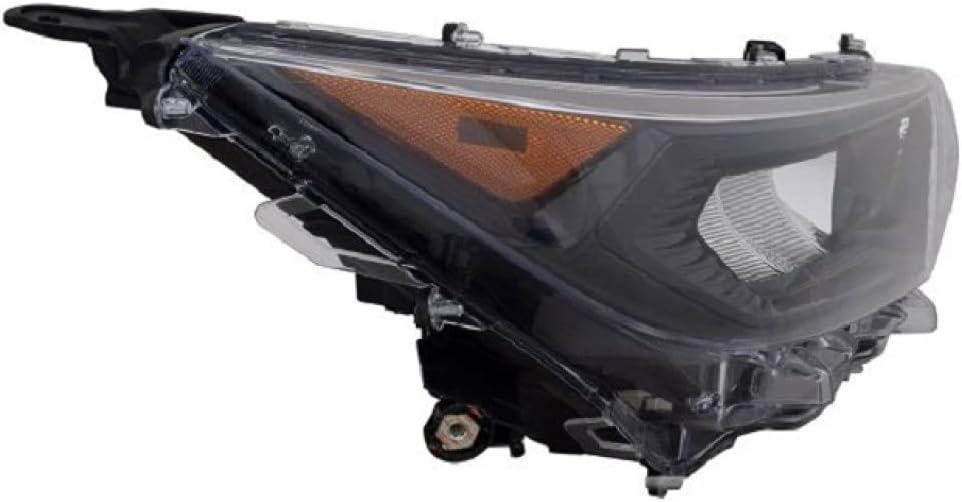 Headlight Assembly for Toyota RAV4 2019 2020 Passenger Side Black Bezel H425