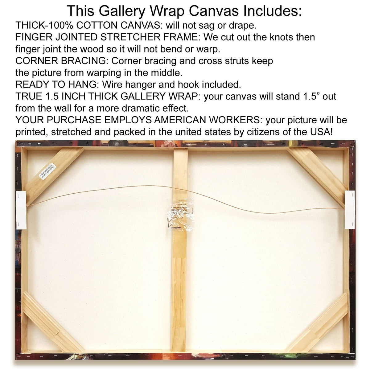 Painting Print on Wrapped Canvas K302