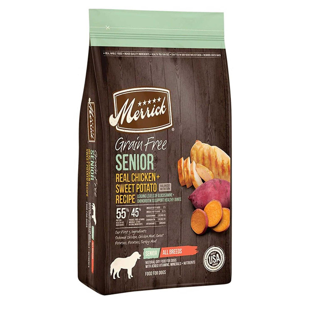 Grain Free Chicken Sweet Potato Recipe Senior Dry Dog Food A164