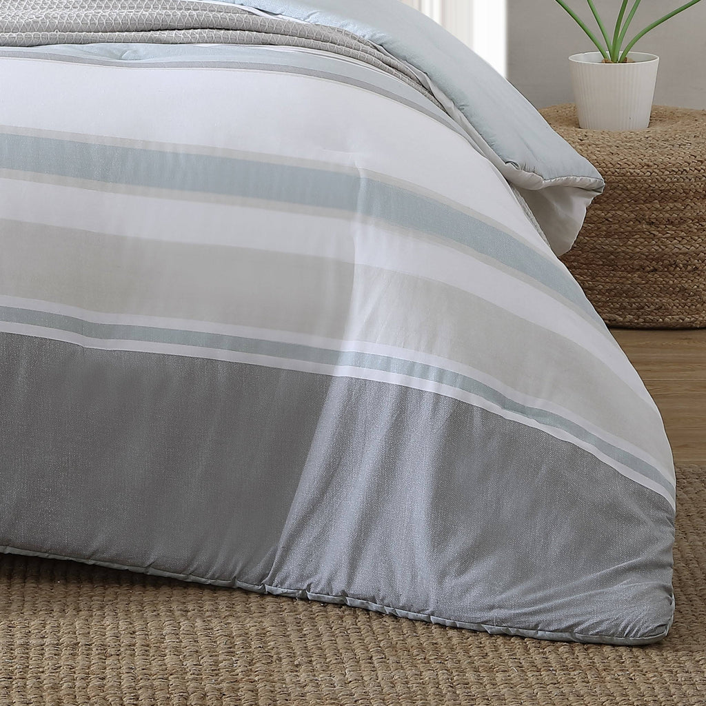 Cotton Blue Comforter Bonus Set (Twin - Twin XL) Q2360