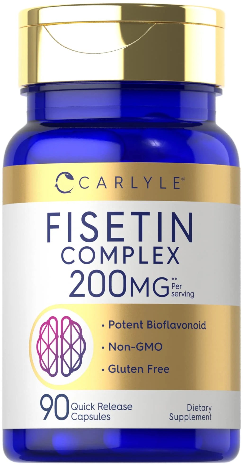 200mg 90 Capsules Non-GMO Gluten Free Supplement M5743