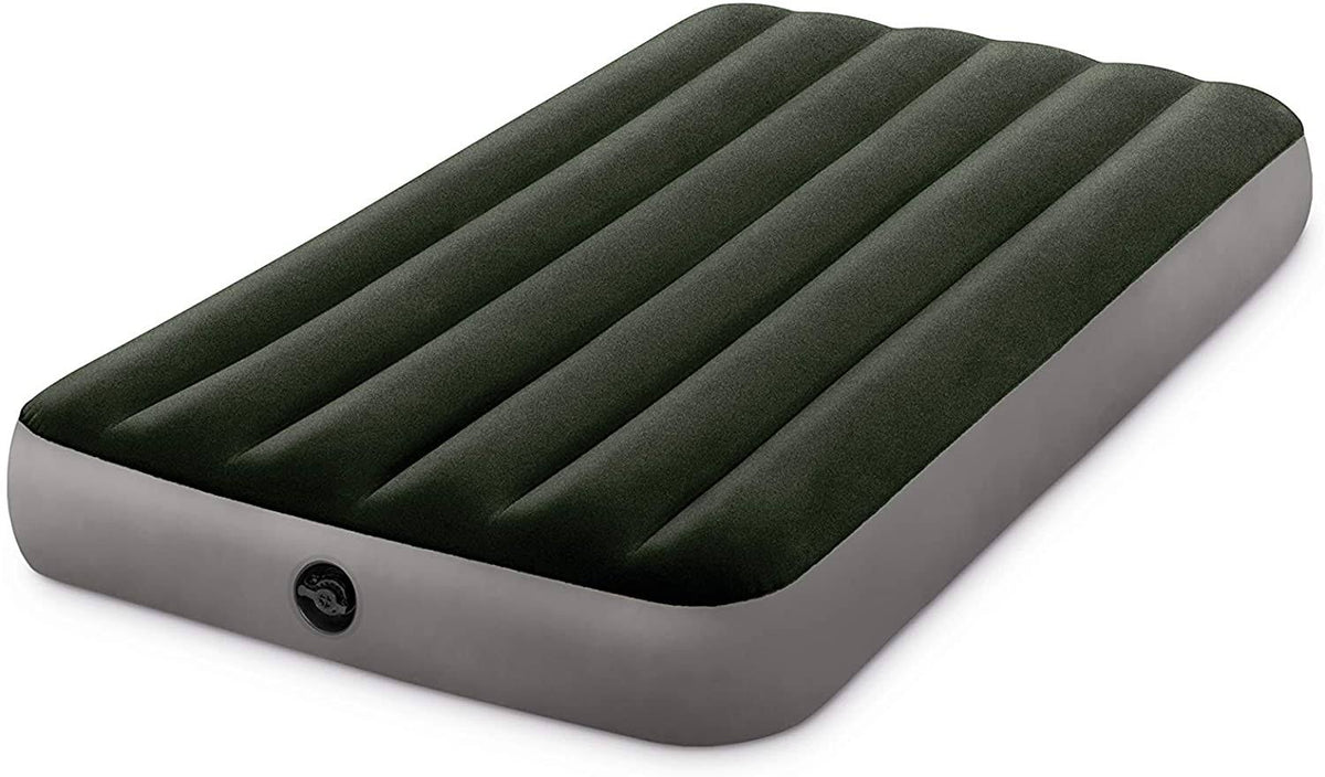 Single House Camp Bed Green-Grey U8750