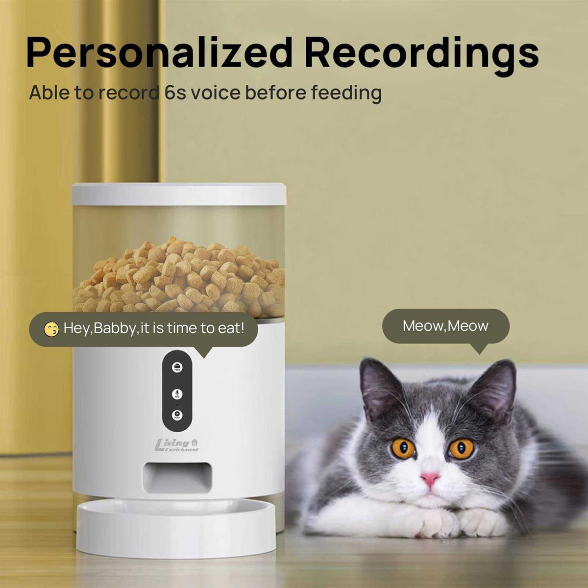 Automatic Cat Feeder 4L X2067