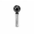 Carbide Tipped CNC Ball End Insert Router Bit 1/2 R x 1 inch D x 1/2 CH x 1/2 SHK E82460