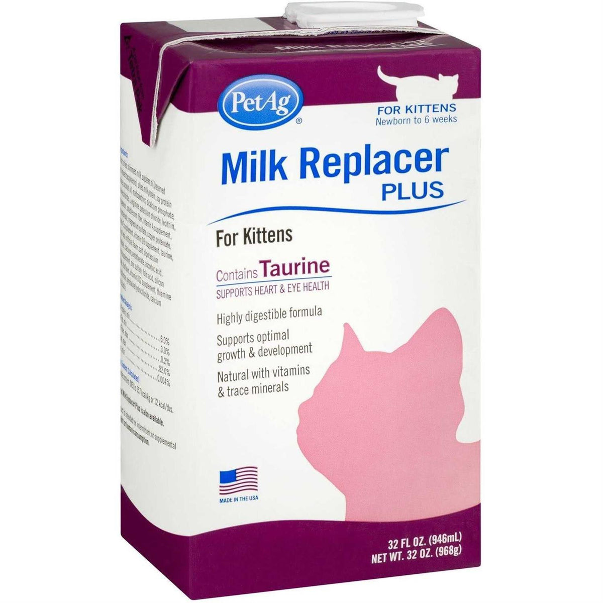Milk Replacer Plus Liquid for Cats and Kittens X371